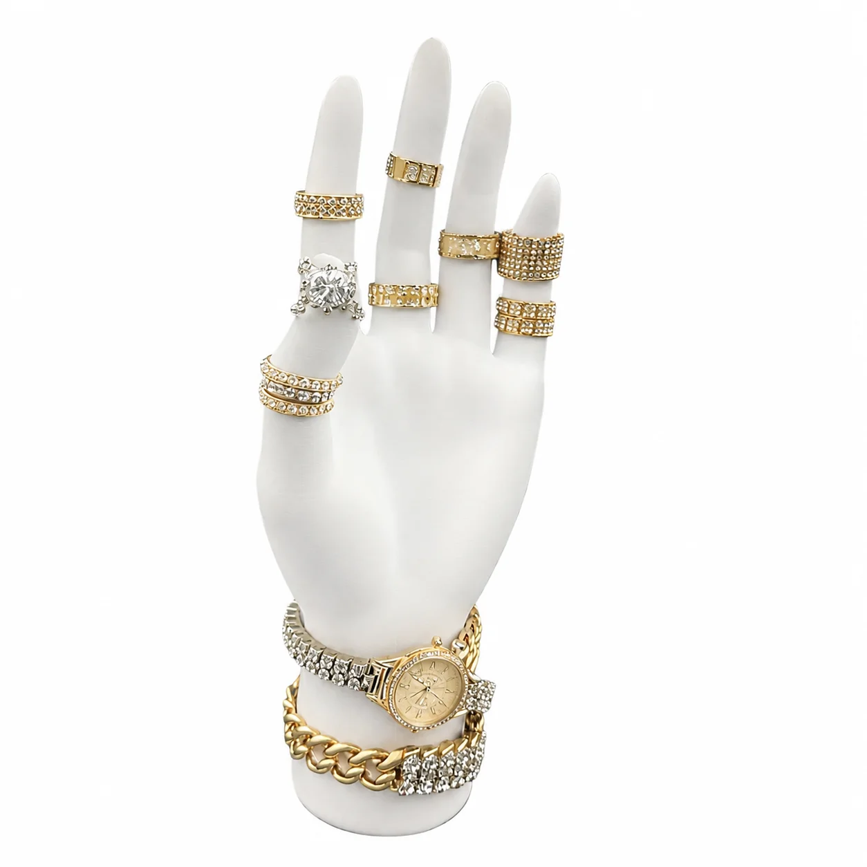 Mano Excibidora Para Joyas 25cm